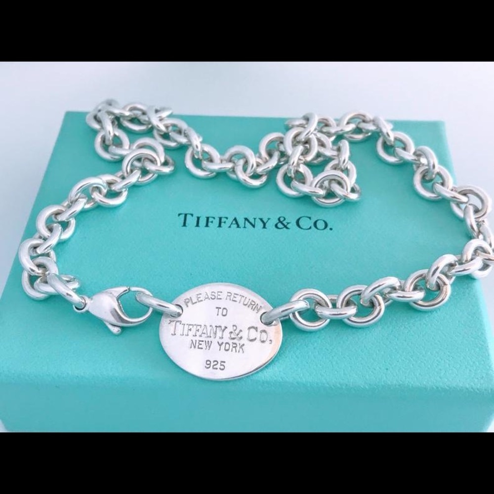 Authentic Tiffany Choker Necklace - Gently Used